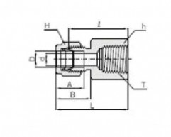 IFC - Штуцер с внутренней резьбой