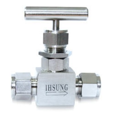 ISV1-I - Клапан игольчатый под обжимнымное соединение для внешнего диаметра трубки (OD) - 8mm