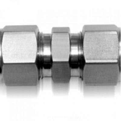 IU - Трубный обжимной фитинг из нержавеющей стали, соединитель, внешний диаметр трубок (OD) - 4 мм